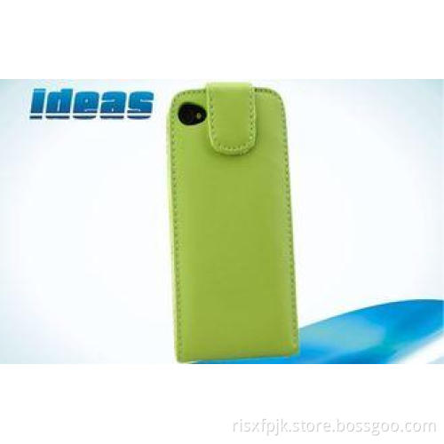 Vertical Flip Apple iPhone Leather Cases for 4S 5C , Silk P